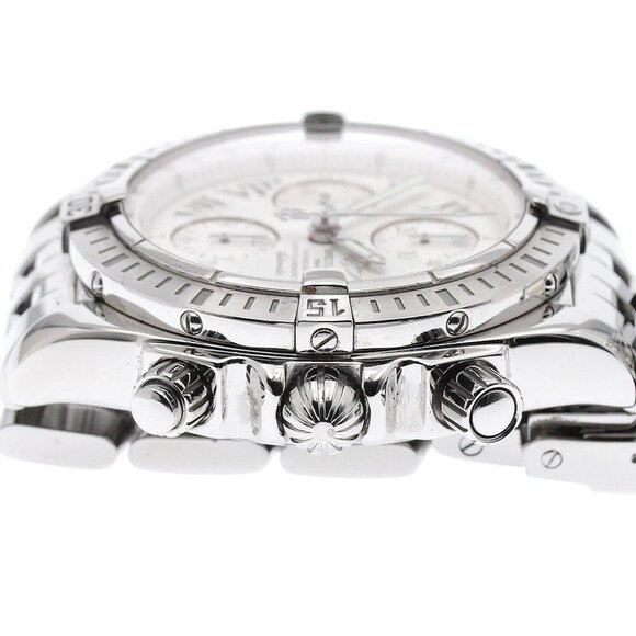 BREITLING Chronomat Evolution A13356 Date Chronograph AT Men's Watch - Picture 6 of 13